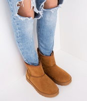 Śniegowce damskie Abloom HY-94 Brązowe