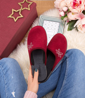 Kapcie damskie Inblu 5D-19 Bordowe