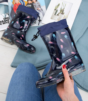 Kalosze dziecięce Lano FMTT-06 Granatowe