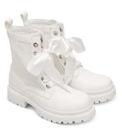 Botki damskie Lady Glory F6008 Białe