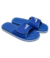 Klapki męskie Kubota Rzep KKRZ16 Błękitne