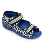 Sandałki dziecięce Befado 250P078 Granatowe