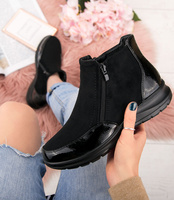 Botki damskie Skotnicki B-3/152-2 Czarne