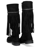 Kozaki damskie Super Mode 4514 Czarne