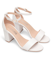 Sandałki damskie Laura Mode QL-82 Białe