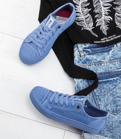 Trampki damskie Big Star DD274442 Niebieskie