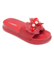 Klapki damskie Jomix D7639 Czerwone