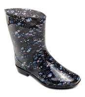 Kalosze damskie Lano ANX-01 Blue Flower