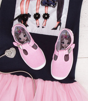 Tenisówki dziecięce Befado 115X002 Różowe