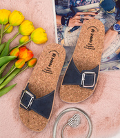 Klapki damskie Inblu CP-31 Granatowe