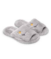 Kapcie damskie Natural Style NS-234 Szare