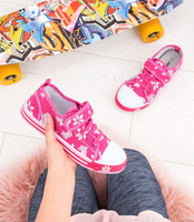 Trampki dziecięce Underline 8C181104 Różowe