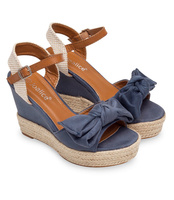 Sandały damskie Joalice 100-010SC-1 Niebieskie