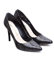 Czółenka damskie Laura Messi 1088W Brązowe