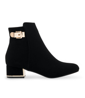 Botki damskie Abloom F820 Czarne