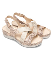 Sandały damskie Helios 100 Beżowe