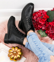 Botki damskie Skotnicki B-3/164 Czarne