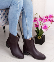 Kalosze damskie Realpaks BG-5/2 Śliwkowe