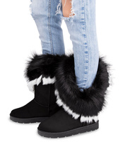 Śniegowce damskie Abloom BM-565 Czarne