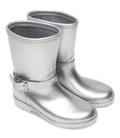 Kalosze dziecięce Lano FMTT-03 Srebrne