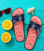 Klapki damskie basenowe Lano KL-3-2246-6 Granatowe