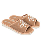 Kapcie damskie Natural Style NS-002 Brązowe