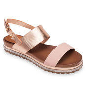 Sandały damskie Bestelle 219-SA-1 Szampańskie