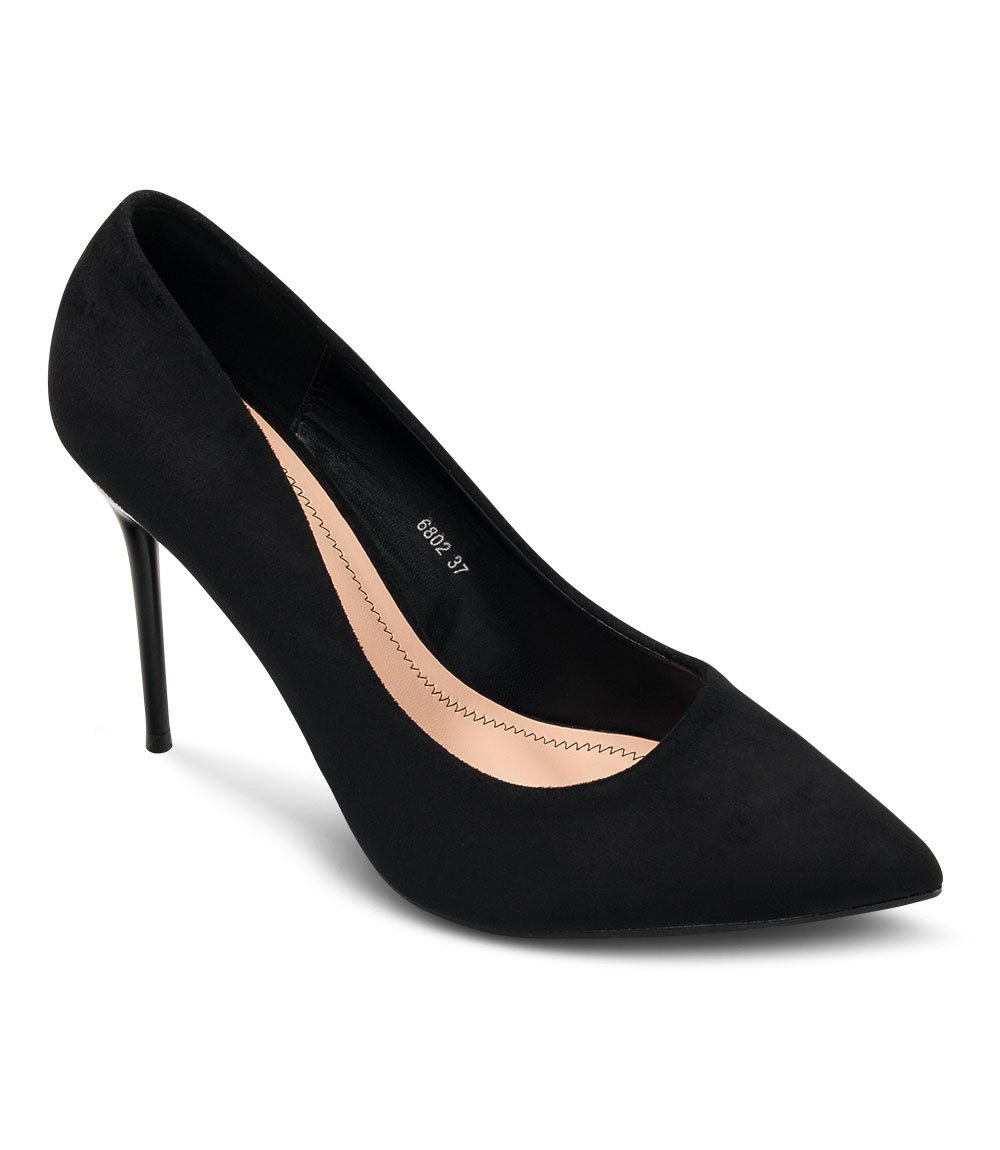 Czółenka damskie Style Shoes 6802 Czarne