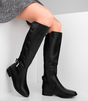 Kozaki damskie Sixth Sens F127 Czarne