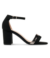 Sandałki damskie Laura Mode QL-110 Czarne