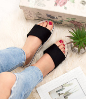 Klapki damskie Sixth Sens H127 Czarne