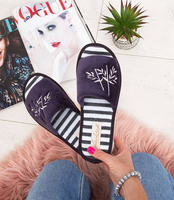 Kapcie damskie Natural Style NS-046 Fioletowe