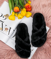 Kapcie damskie Lano K-3/G10X Czarne