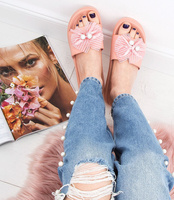 Klapki damskie Jomix D7639 Różowe