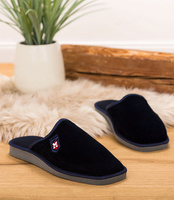 Kapcie męskie Natural Style NS-251 Granatowe