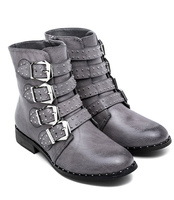 Botki damskie Foreverfolie F2062 Szare