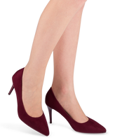 Czółenka damskie Sixth Sens X-66 Bordowe