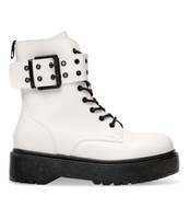 Glany damskie N/M KS-1257 Białe