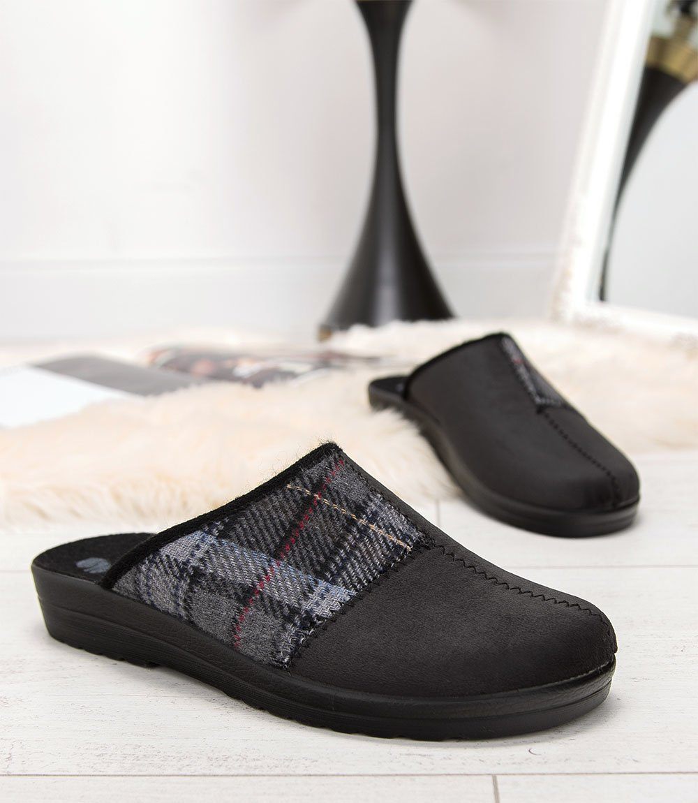 Kapcie męskie Inblu MO-17 Czarne