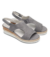 Sandałki damskie Skotnicki S-3-0516 Szare