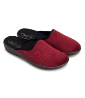 Kapcie damskie Befado 552D018 Bordowe