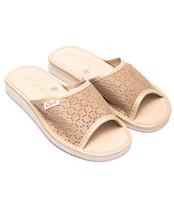 Kapcie damskie Natural Style NS-116 Beżowe