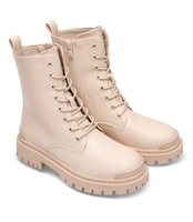 Botki damskie Lady Glory LG177 Beżowe