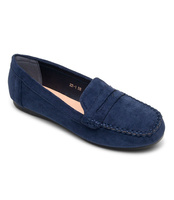 Mokasyny damskie Queen Vivi 22-1 Granatowe