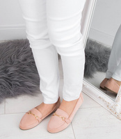 Mokasyny damskie Abloom 9988-128 Różowe