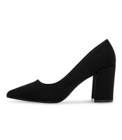 Czółenka damskie Ideal Shoes D-1232 Czarne