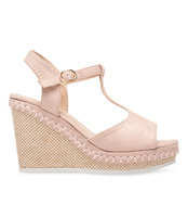 Sandałki damskie Ideal Shoes U-6290 Beżowe