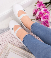 Tenisówki damskie Befado 493Q003 Białe