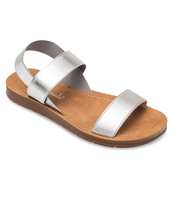 Sandałki damskie Super Mode 4609 Srebrne