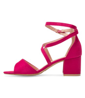 Sandałki damskie Laura Mode QL-69 Różowe